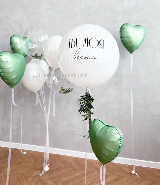 Воздушные шары для девушки №5821