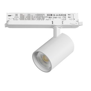 Светильник для трековой системы Quattro LED с управлением DALI 24W 3000K A5236DALI белый Alta Base Lightstar