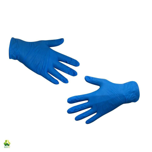 Перчатки CONNECT BLUE NITRILE смотр. нестерильные нитрил.(L) 8/1/2)