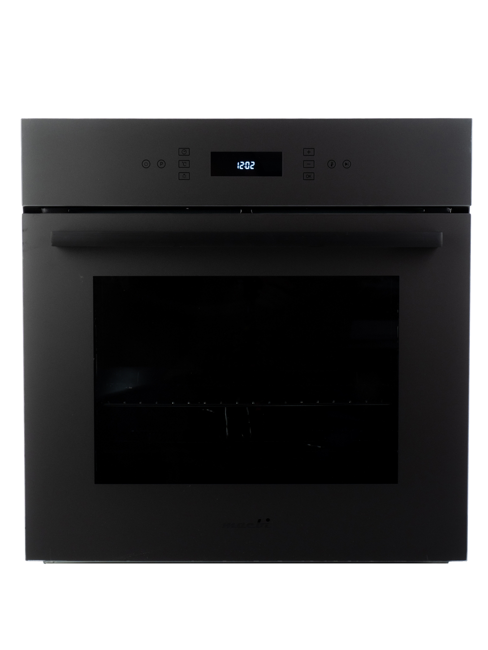 Духовой шкаф электрический встраиваемый MBO 6711W-NM (BLACK) черный нано- матовое стекло, 70л, 11 режимов, до 250 Со (MACBI)