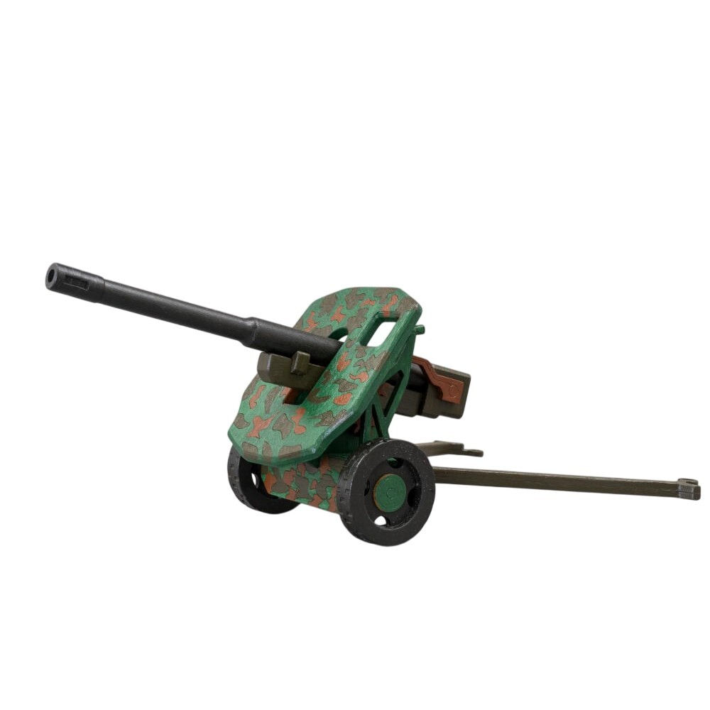 Артиллерийская Пушка MIST от TARG - деревянный конструктор, сборная модель, 3d пазл