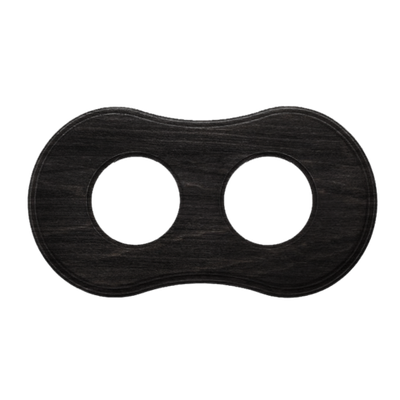 Рамка 2-х постовая (Угольно-черный) С.М. BF8 BF8-620-119