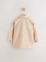 Рубашка на молнии для мальчика Next E32-589, Молочный, Оранжевый