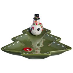 БЛЮДО СЕРВИРОВОЧНОЕ КОЛЛЕКЦИЯ "CHRISTMAS GIFT" 16*15,5*8,5 СМ