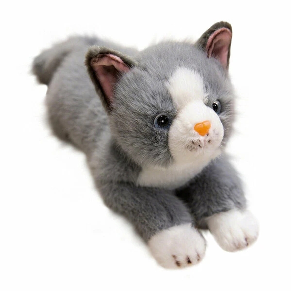 Мягкая игрушка Кошка серая, 40 см
