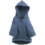 Кофта - толстовка для мелких пород собак «BRO Style», цвет тёмно - синий, р L (на флисе)