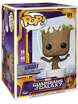 Фигурка Funko POP! Marvel Guardians Of The Galaxy Dancing Groot 18" (01) 50094
