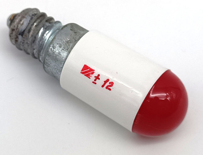 Лампа коммутаторная светодиодная красная с фиксацией