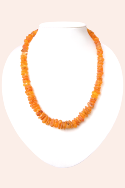 Бусы янтарь необработанный (71101)