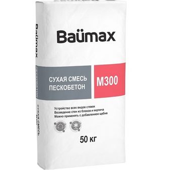 Пескобетон Baumax М300 50 кг