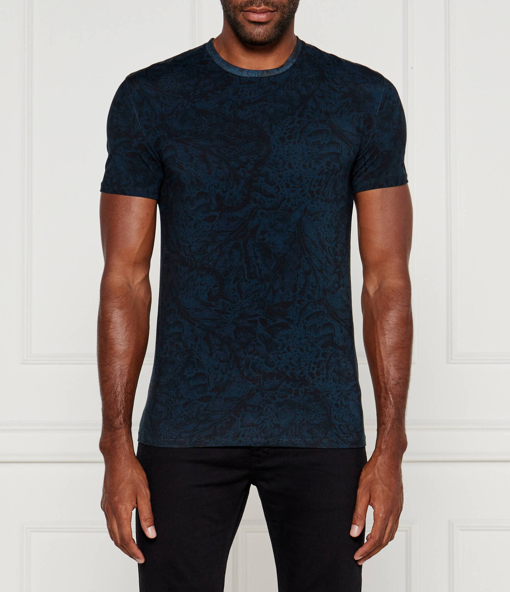 Футболка Just Cavalli - темно-синий(77OAHE00CJ112)