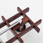 Citilux Нарита CL114121 Люстра деревянная Венге Хром