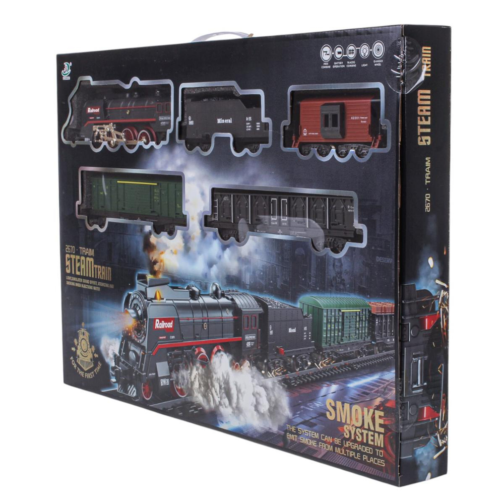 Железная дорога на бат., коробка 602A