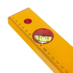 Уровень алюминиев "Yellow", 3 глазка, линейка, 400мм, (шт)