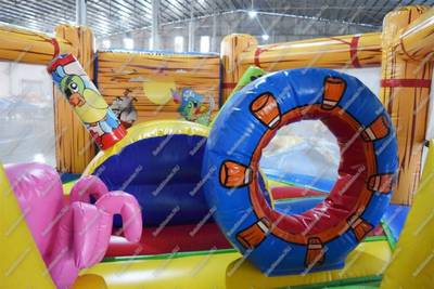 Коммерческий надувной батут "Весёлый пират"