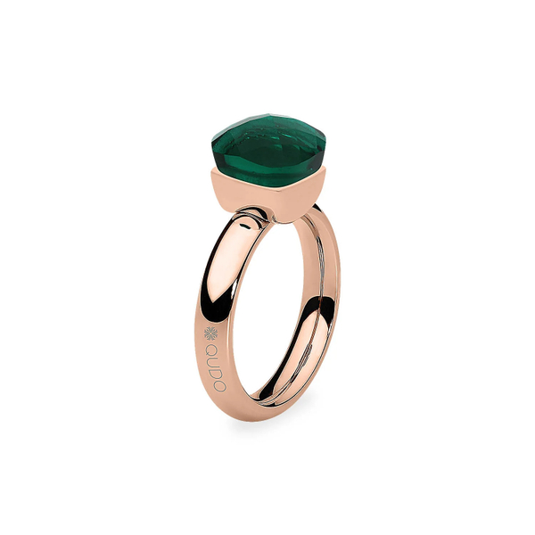 Кольцо Qudo Firenze emerald 16.5 мм 610458 G/RG размер 16,5