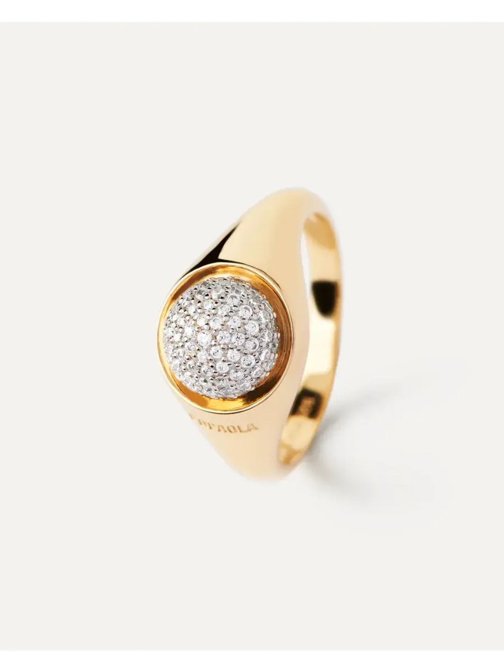 Кольцо Moon Pavé