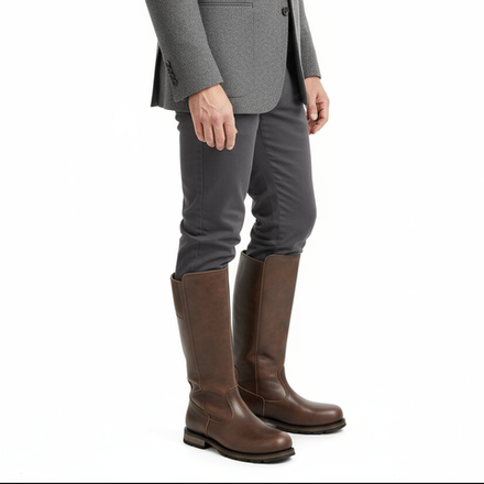 Сапоги мужские демисезонные высокие