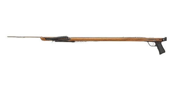 Ружье-арбалет подводное Riffe Euro #100 50&quot;(127 см), 2 кольцевые тяги, гарпун 55&quot;(140 см), дерево тиковое