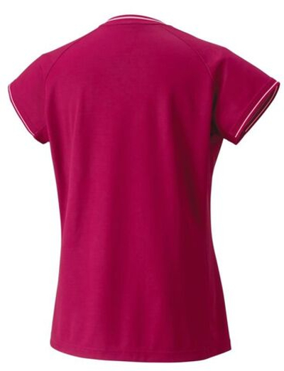 Женская теннисная футболка Yonex T-Shirt Crew Neck - reddish rose