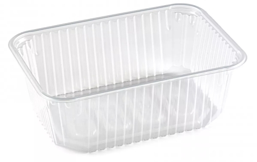 Контейнер Низкий. 1000мл. (132*186мм) прямоуг. Кларити 500шт/кор