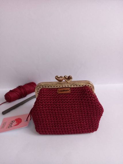 Pul qabı \ Кошелек \ Handbags Tünd Qırmızı rəng