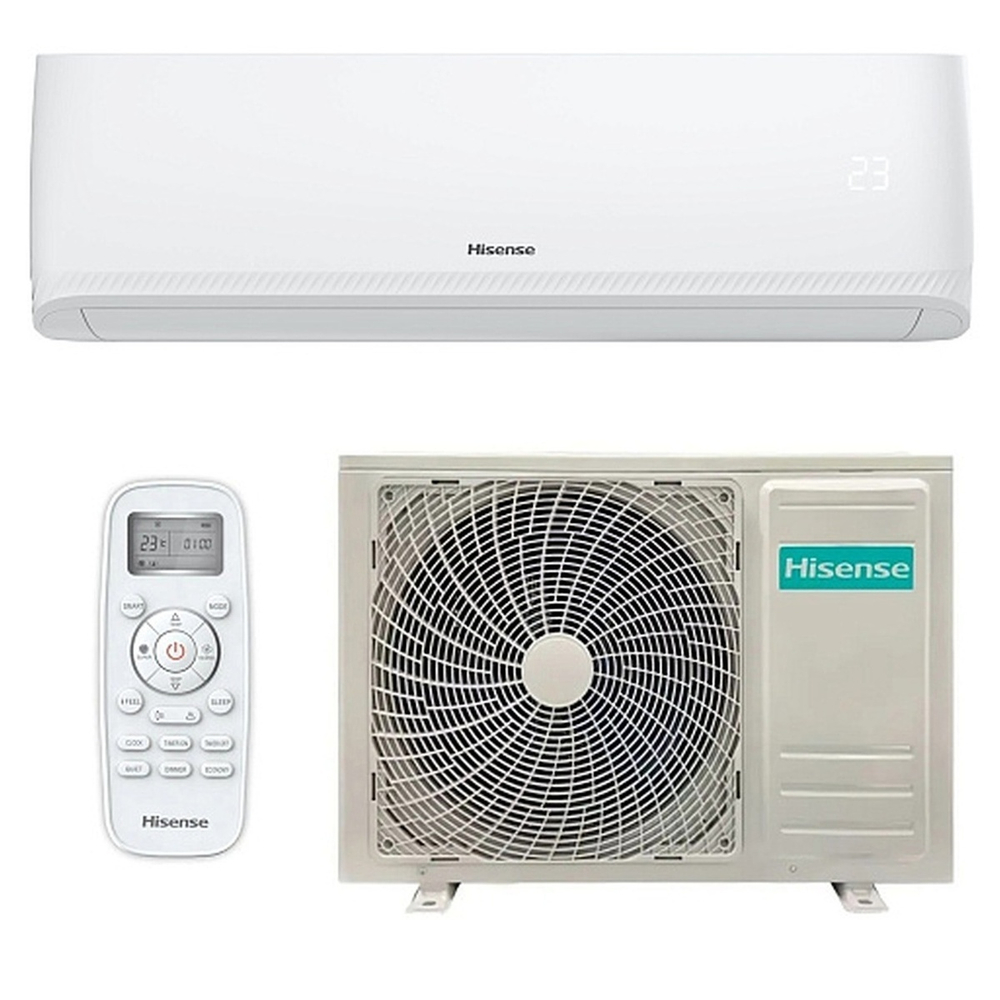 Настенная сплит-система Hisense AS-09UW4RYRCM05G/AS-09UW4RYRCM05W CITY DC Inverter NEW 2025