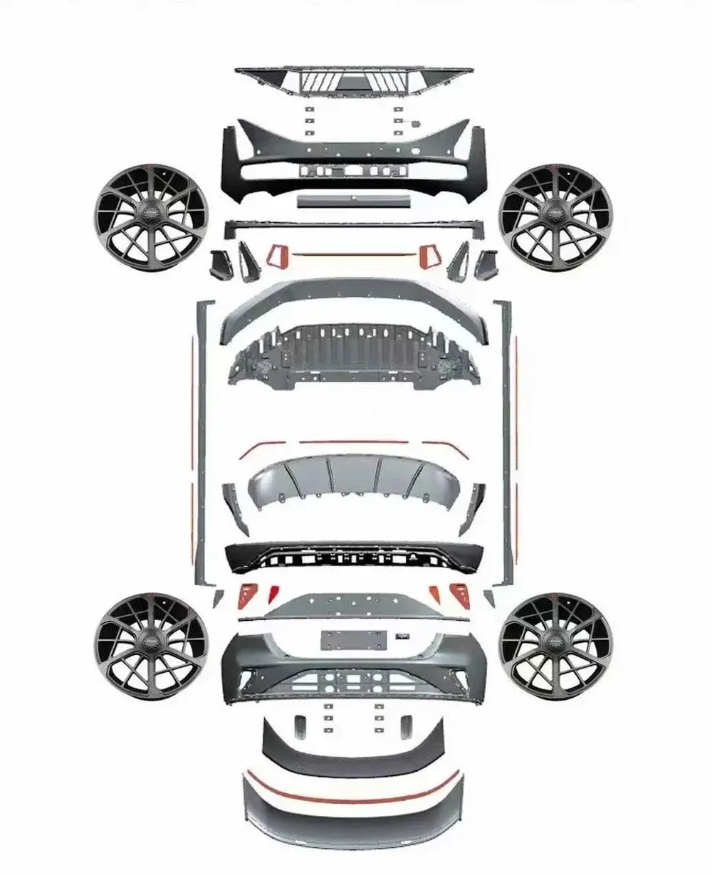 Рестайлинг обвес для Zeekr 001 2021 в 001 Facelift 2024+ Зикр