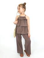 02-160-5 Комплект для девочки (джемпер+ брюки)