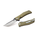 Нож складной Bestech Scimitar сталь D2, рукоять G10 бежевая