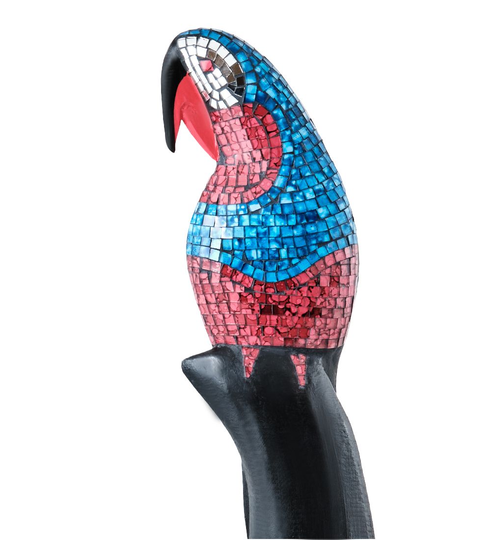 Decor and Gift 23-002-01 Статуэтка «Попугай» дерево+стекл.мозаика 80 см