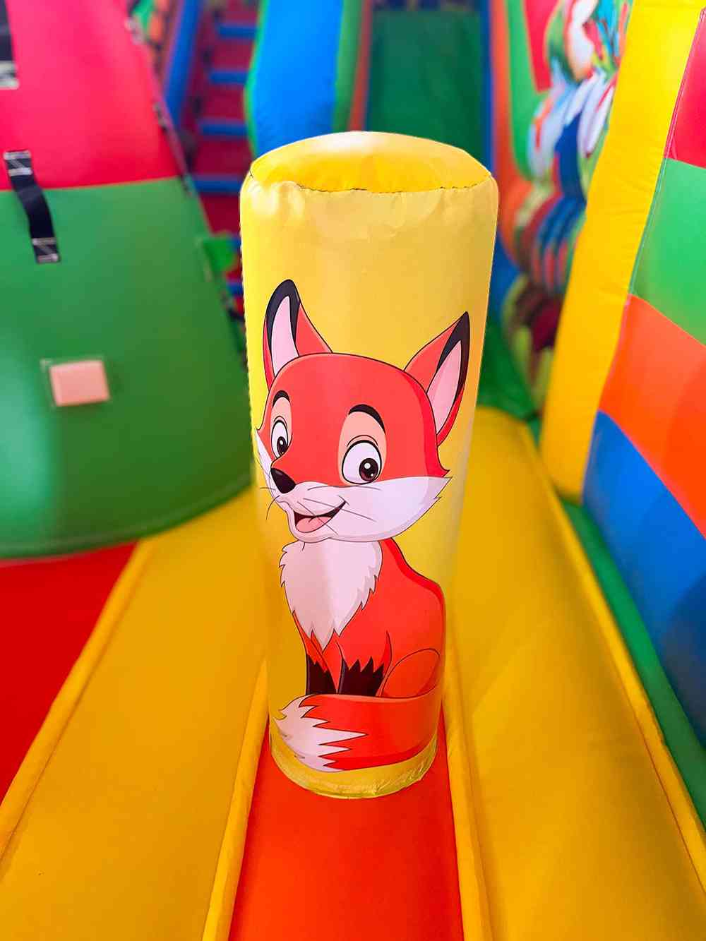 Коммерческий надувной батут «Добрая русская сказка 3», 8*4*5 м.