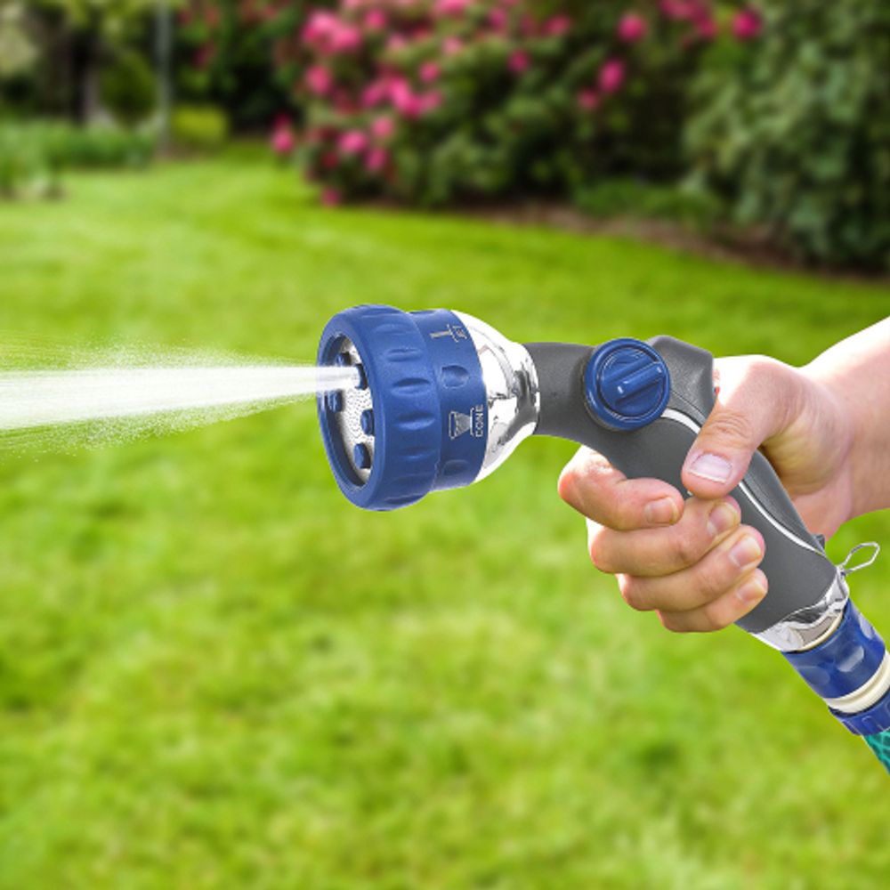 GWHM12-034 GREEN APPLE Пистолет-распылитель, металл, 6 режимов | Аксессуары для полива Green Apple