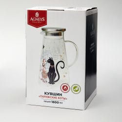 КУВШИН "ПАРИЖСКИЕ КОТЫ" 1800 МЛ