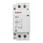 Контактор модульный КМ 63А NО+NC (2 мод,) EKF PROxima