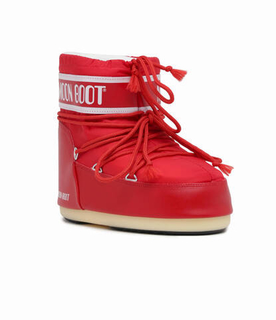Утепленное угги MOON BOOT CLASSIC LOW 2 Moon Boot - красный(14093400)