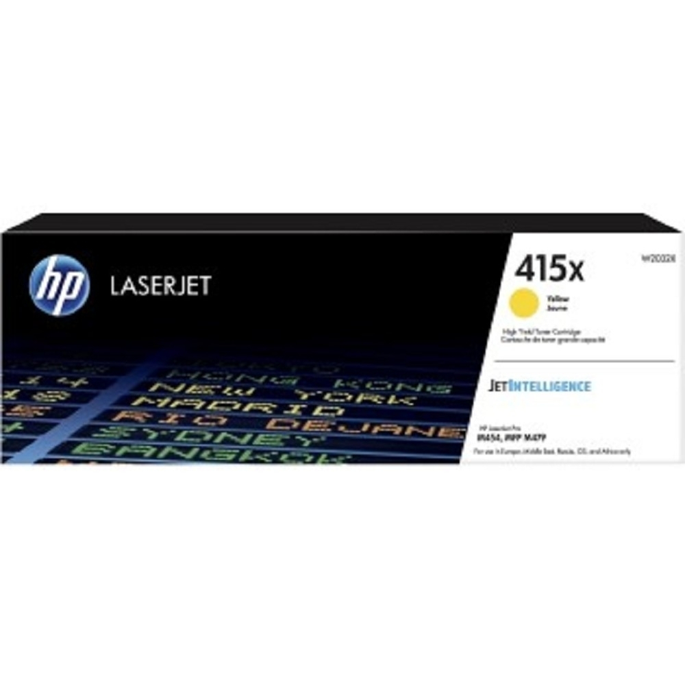 Картридж HP W2032X Картридж 415X увеличенной емкости, желтый (6000стр.) (HP LJ M454/MFP M479)