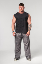 Штаны WASHED-OFF GYM SWEATPANTS NO SHORTCUTS 372