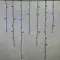 Светодиодная бахрома с колпачком 3,2*0,9 м., 168 синих LED ламп, мерцание, каучуковый черный провод, LTC (LL168BLW-1-2B)