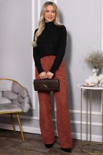 Брюки вельветовые Динара (коричневые) Б14630-39М LT Collection