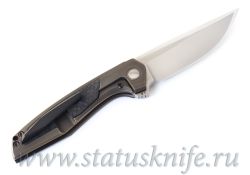 Нож CKF/TUFFKNIVES Switch (M390, титан+карбон+подшипники)фотография - 5