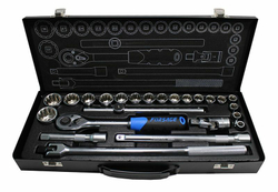 Набор инструментов 24пр 1/2''(12гр.)(10-32мм) Forsage F-4246-9M