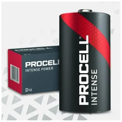 DURACELL PROCELL INTENSE D BOX10 батарейка щелочная