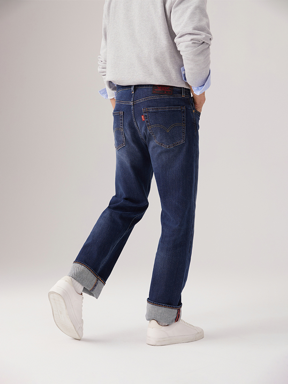 Мужские свободные прямые джинсы Levi's 555 Relaxed Straight 000LO-0040, Ограниченная серия