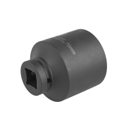 Головка ударная 1"DR 6-гр. 70 мм Cr-Mo удлиненная, на холдере ARNEZI R0500170
