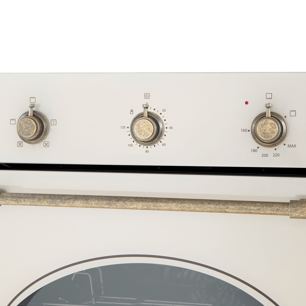 Встраиваемый газовый духовой шкаф с электрическим грилем MAUNFELD EOGC604RIB.MT Slim