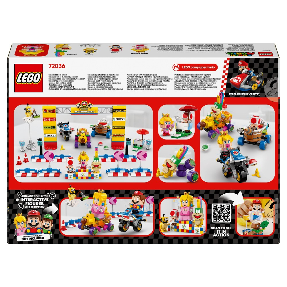 LEGO Super Mario - Mario Kart – Набор Baby Peach и Гран-при 72036