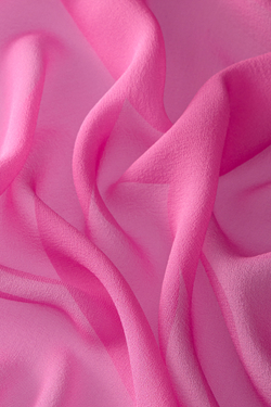 ПЛАТОК ИЗ РОЗОВОГО ШЕЛКА 90*90