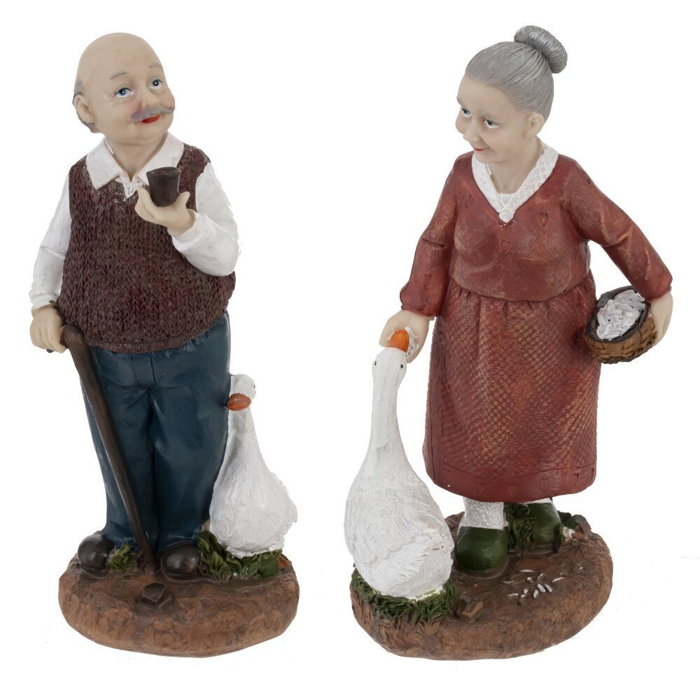 GAEM Фигурка декоративная "Бабушка/Дедушка", L9 W7,5 H21 см, 2в.