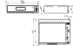 Печь для пиццы Abat ПЭП-6 без крыши